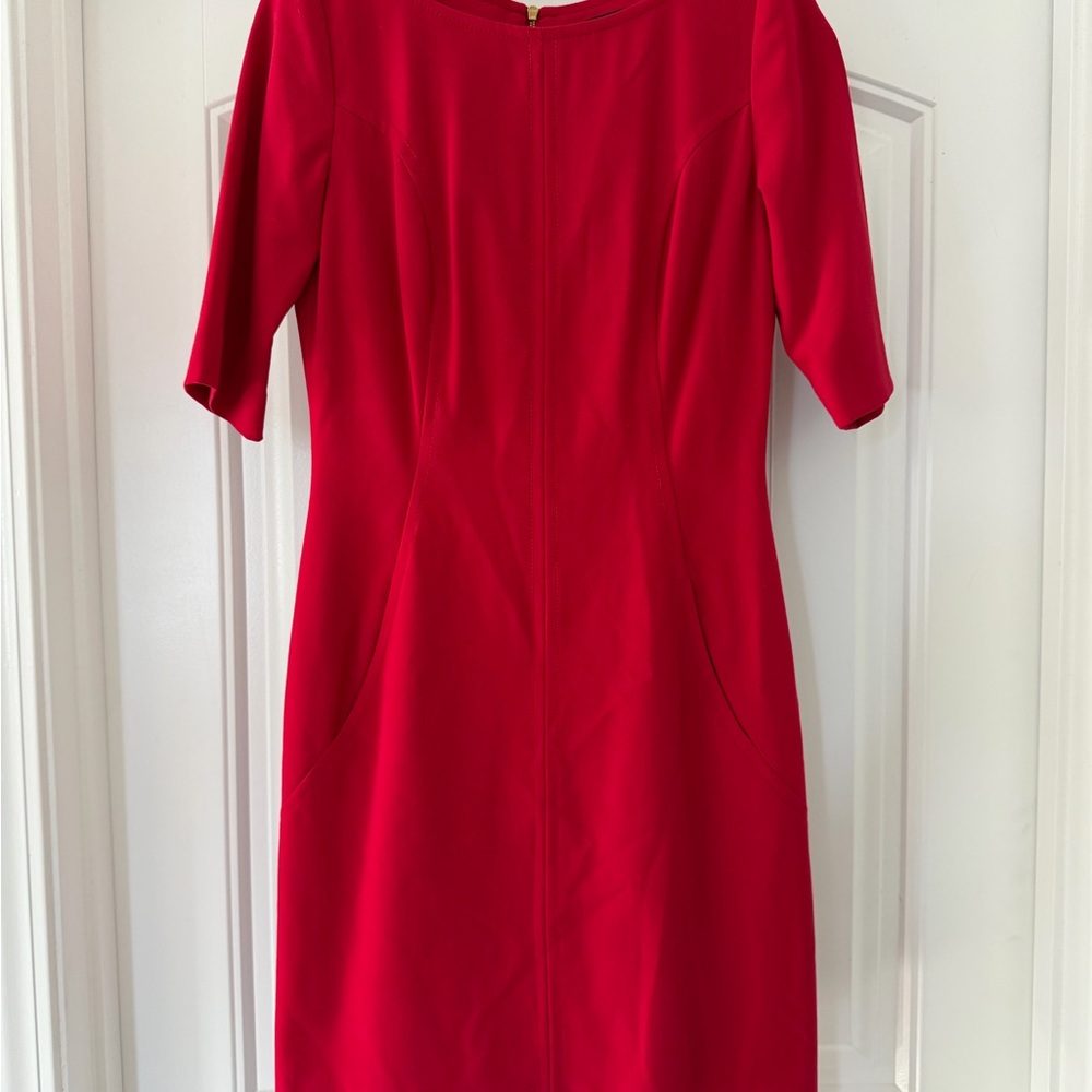Elegant Red Women's Dress
